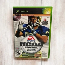 NCAA Football 2005 Microsoft Xbox Clean Tested Plays Great plus Top Spin