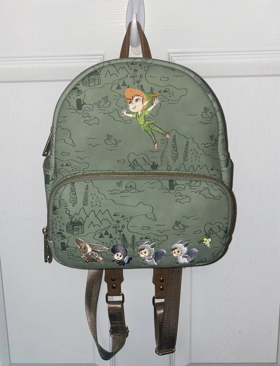 Loungefly Disney Peter Pan Chibi Map Mini Backpack (Rare)