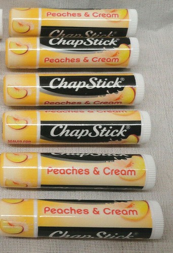CHAPSTICK MELOCOTONES Y CREMA, COMPRA A TU ELECCIÓN; PAQUETE DE 2, PAQUETE DE 4, PAQUETE DE 6, MUY BUEN ESTADO - Imagen 10 de 10