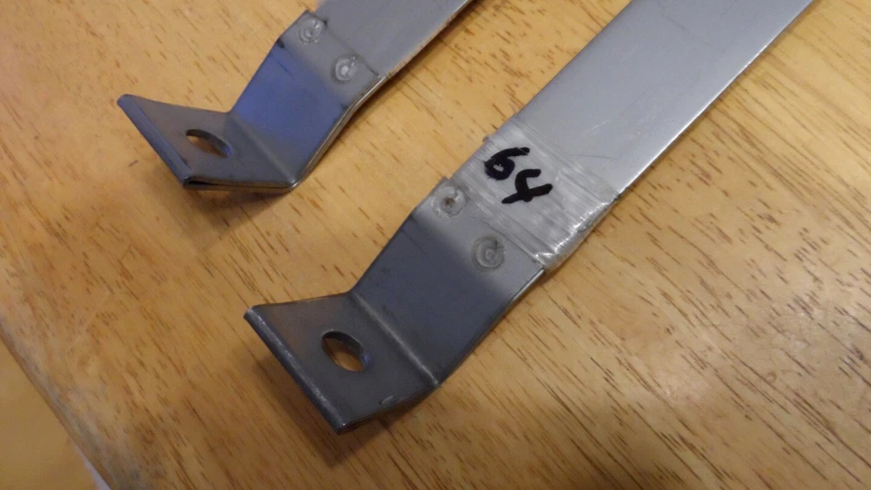 Nuevo Ford Thunderbird 1964 1965 1966 gasolina correas de combustible y herrajes instalación Foto 2 de 4