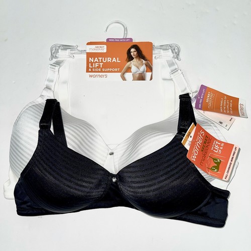 Warner's Bra Wirefree Lift Side Support Full Coverage Soft Secret Makeover 1281P - 第 2/48 張圖片