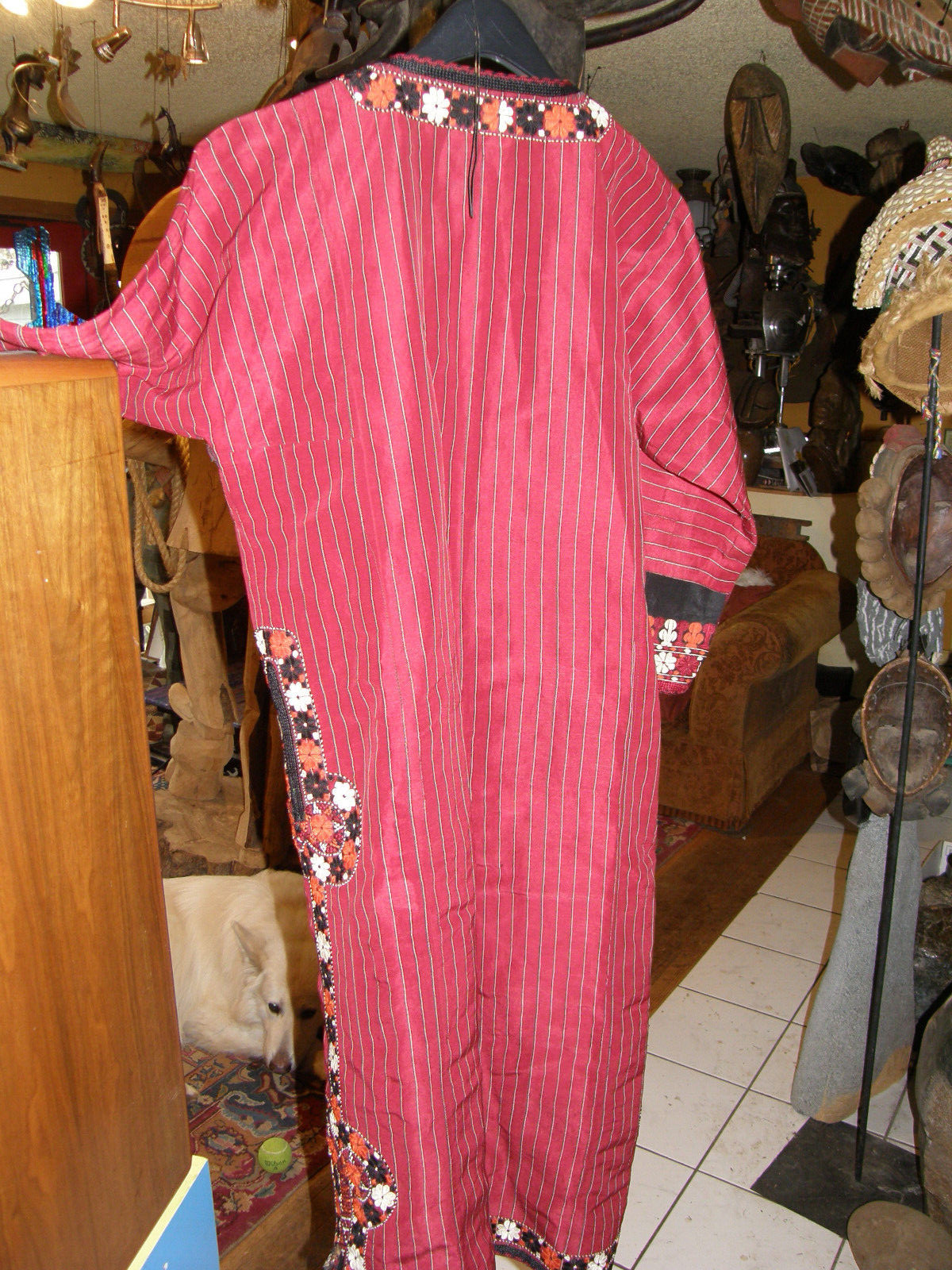 Traditional Turkmen Capan - Coat, Turkmen Silk Em… - image 10