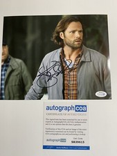 JARED PADALECKI SIGNED 8X10 PHOTO Supernatural ACOA AUTOGRAPH AUTO Walker