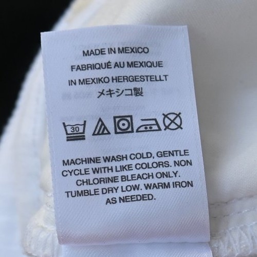 Madewell 9" Mid-Rise Skinny Jeans Reinweiß Größe 25 Neu mit Etikett - Bild 11 von 11