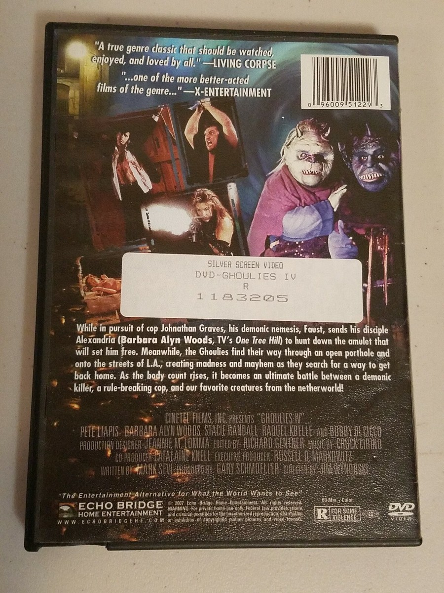 Ghoulies IV (DVD, 2007) Jim Wynorski 96009512293| eBay
