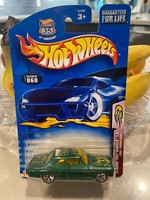 2003 Hot Wheels #60 Ford Thunderbolt 1/5 GrüN Mit Chrome, 5 Sp