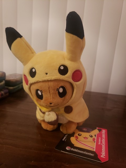 pikachu cape plush