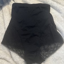PANTY GIRDLE HIGH WAISTED Small Black Lace Anmusbi NWOT Size M