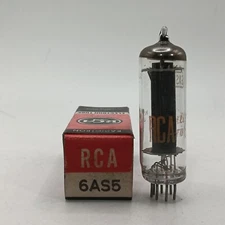RCA 6AS5 Vacuum Tube Car Radio Wards Motorola Amp Mixer TV Admiral Zenith.
