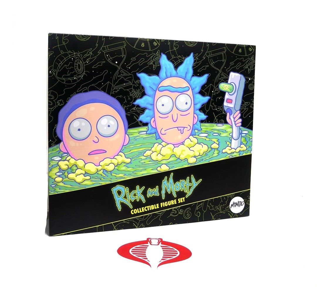 Ricb and Morty フィギュアセット Rick and Morty Deluxe Collectible Figure Set 1:6 Scale Mondo