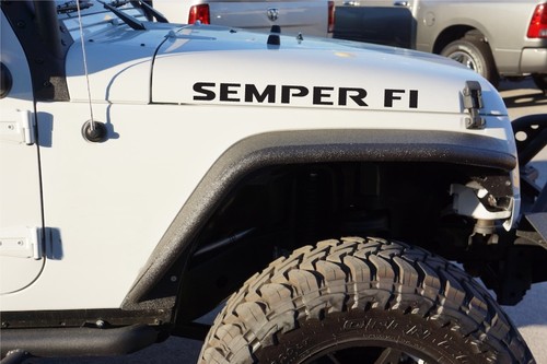 SEMPER FI Hood Vinyl Decal Kit - Bild 1 von 3
