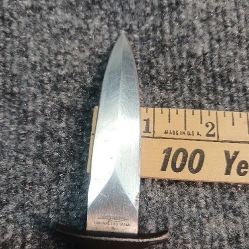 Vintage Parker Cut Co. Toothpick Fixed Blade Boot Knife No Sheath -6.5" O.A.L. - Picture 3 of 18