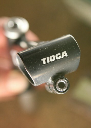 Retro oldschool NOS NEW Tioga T-Bone 1" inch black quill stem 105mm 25.4 Tange - Picture 4 of 6