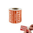500 Fragile Stickers 2x3 Handle With Care Packaging Safety Mailing Label -1 Roll