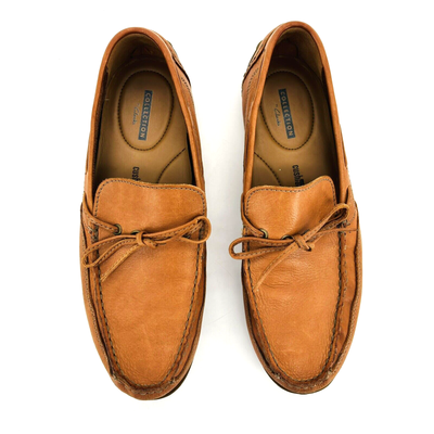 Mens 8.5 M Clarks Collection Soft Cushion Brown Driving Mocs  display picture 3