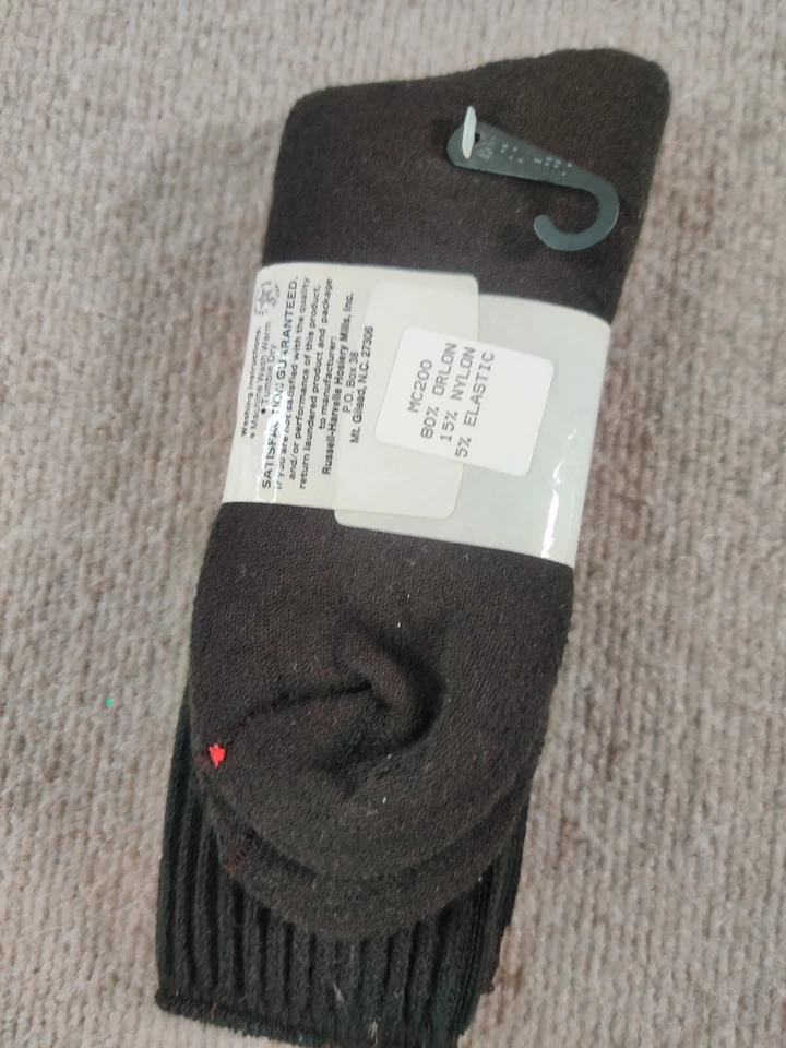 Lote de 3 Medias Robert Alan De Colección Para Hombre y Moda Calcetines para Pie 10-13 Negro Marrón Foto 4 de 4