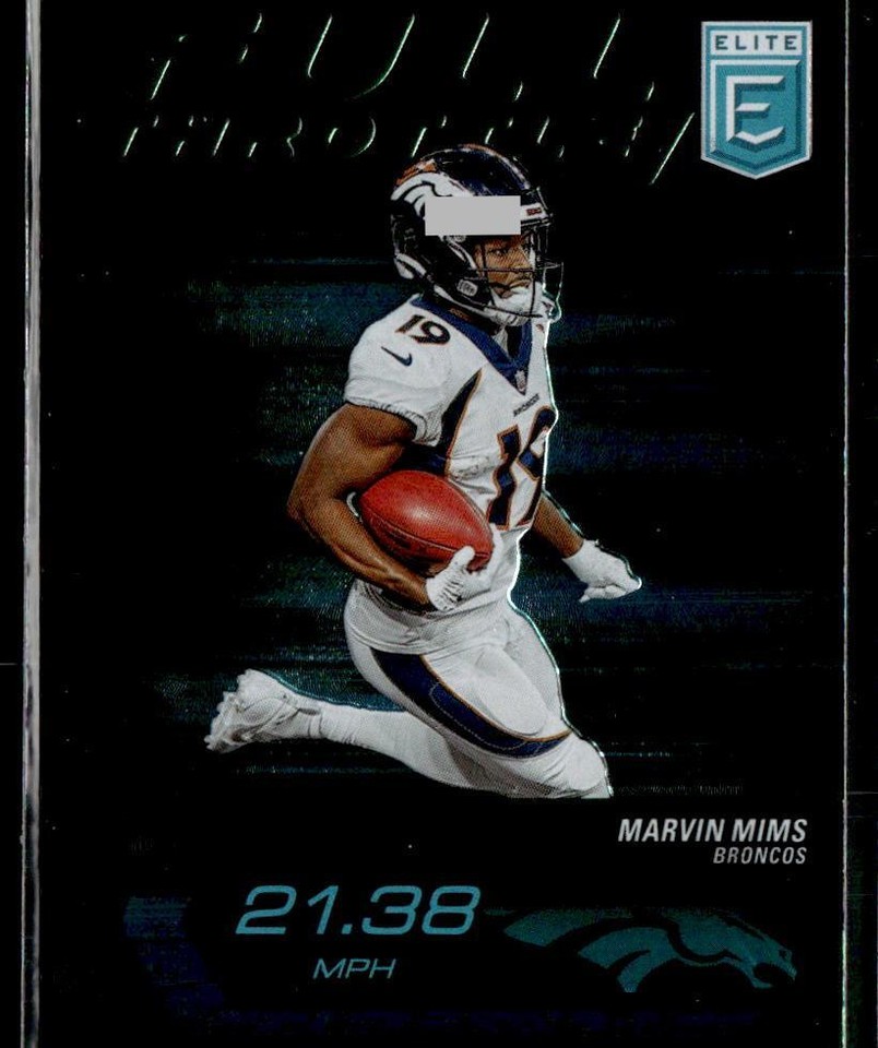 2024 Panini Donruss Elite Marvin Mims #17 - 1 of 1