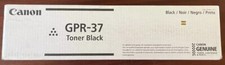 Genuine Canon GPR-37 3764B003AA Black Toner Cartridge OEM NEW SEALED 
