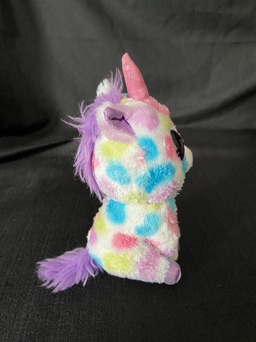Ty Beanie Boos Wishful Unicorn 7 Inch Plush Stuffed Animal Toy Gift - Picture 2 of 6