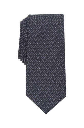 Alfani Men's Slim Neat Tie (Black, One Size)