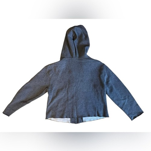 DISNEY Cruise Line Gray Crop Full Zip Hoodie Sweatshirt Child SZ S - Picture 4 of 7