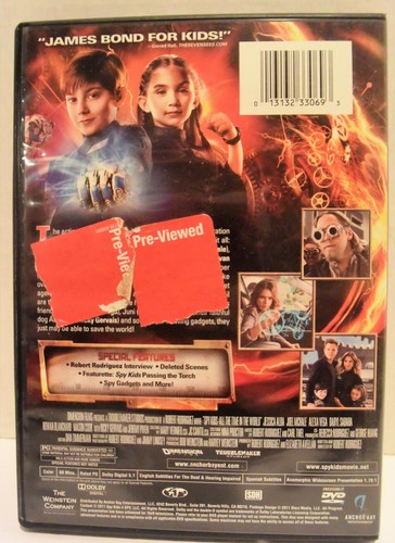 Spy Kids: All the Time in the World (DVD, 2011) - Imagen 2 de 2