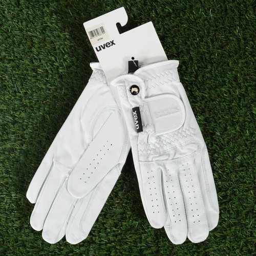 UVEX TWINFLEX HORSE RIDING GLOVES SIZE 8 WHITE ~ BRAND NEW! - Picture 3 of 4