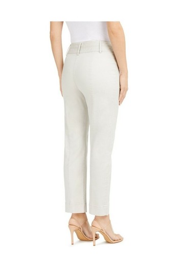 INC Ankle Beige Chino Patch Pocket Straight Leg Stretch Pants NEW 10 #F124 - Bild 2 von 5