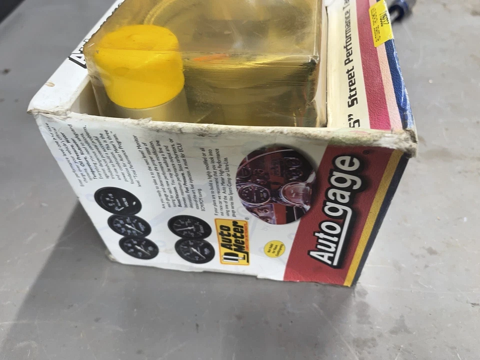 Nuevo de Lote Antiguo Medidor Automático RPM Tacómetro 10K Rata Hot Rod Medidor de Ajuste de Montaje Automático Foto 4 de 4