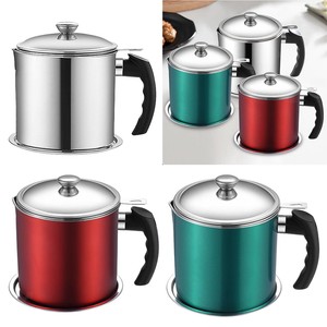 Fett Container mit Anti-verbrühungen Griff Öl Lagerung Topf Können für