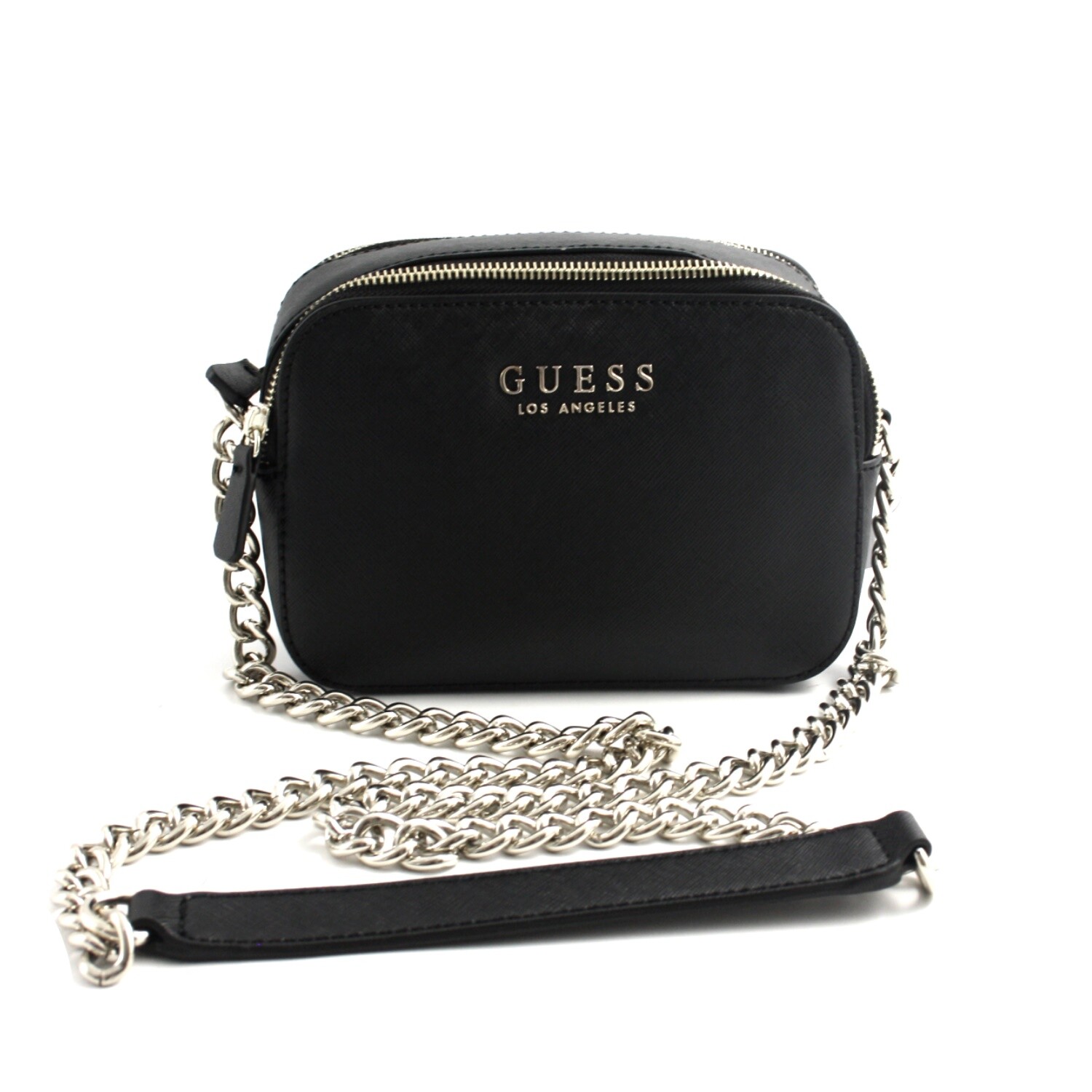 Soldes Sac Guess Noir Chaine Jusqu A 73 De Reduction Livraison Gratuite