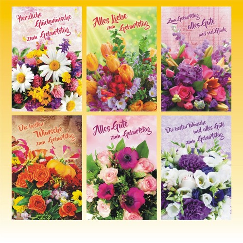 Geburtstagskarten Geburtstagskarte Glückwunschkarten Grußkarten - 51-0675 - Bild 9 von 12