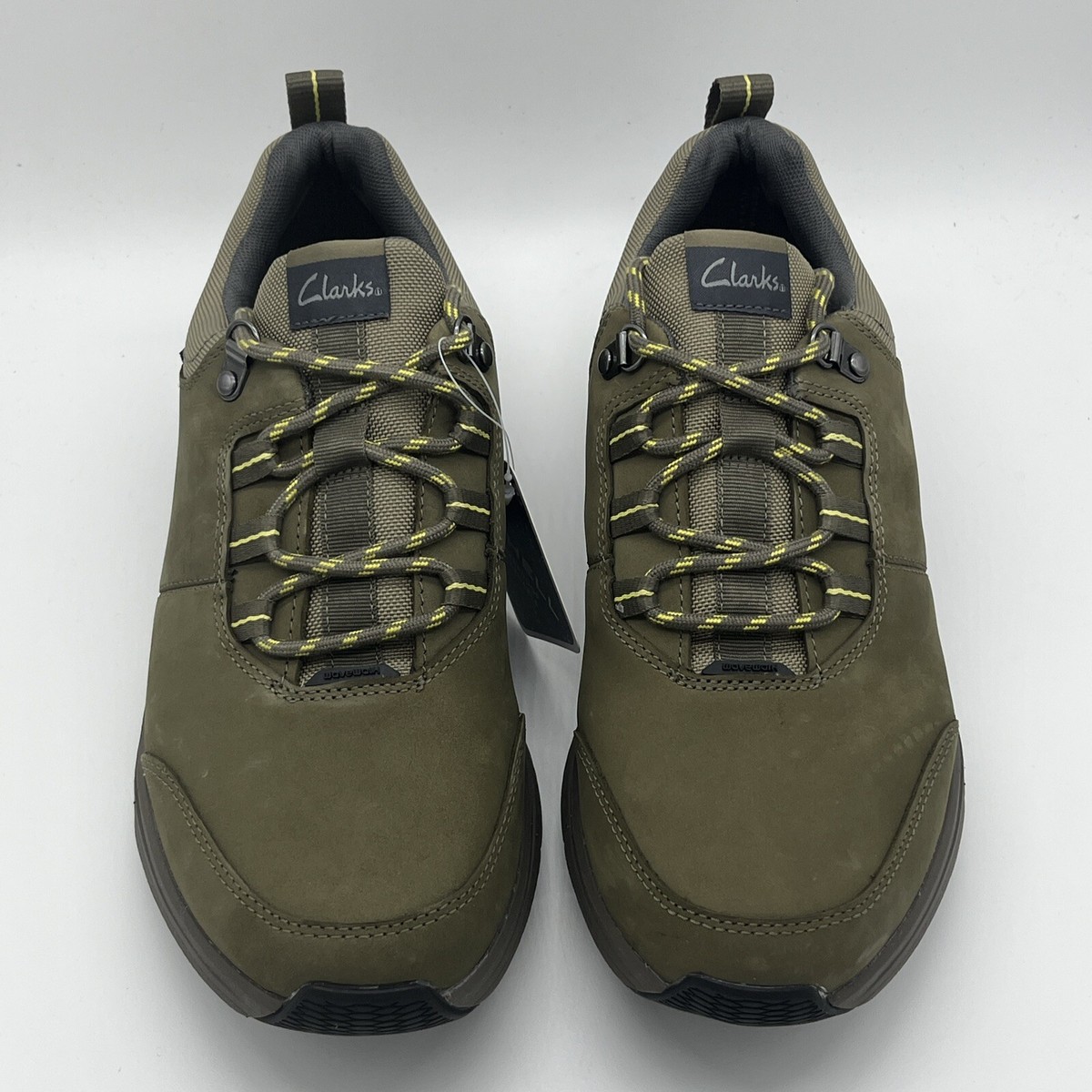 Clarks Wave2.0 Tie in Olive Nubuck (62055) Men's Size 7.5 Clarks Wave2.0 Tie in Olive Nubuck (62055) Men's Size 7.5
