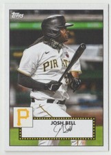 2021 Topps 1952 Redux #T52-23 Josh Bell Baseball Card Pittsburgh Pirates