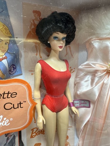 1962 Reproduction Bubble Cut My Favorite Barbie 2008 Mattel NRFB Collector - Picture 2 of 10