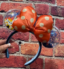 Disney Parks Minnie Mouse 2023 Confetti Castle Fireworks Ears Headband MOS