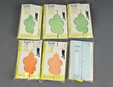 VTG Lot of 6 NOS Girl's 60s Bright Trimfit Stockings / Tights Sz 4-6X 1960s