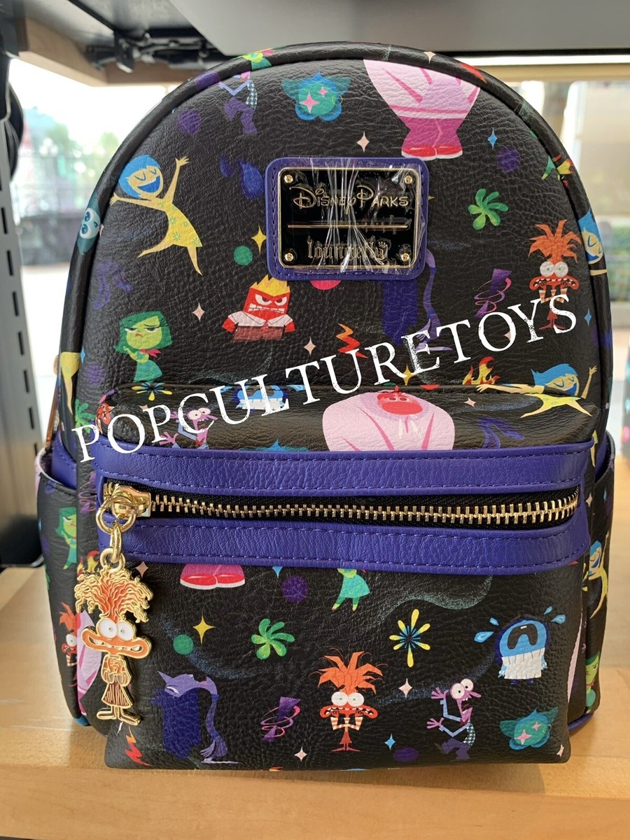 【Loungefly】US Disney Parks インサイドヘッド2 バックパック Disney Parks 2025 Pixar Inside Out 2 Backpack Bag Loungefly
