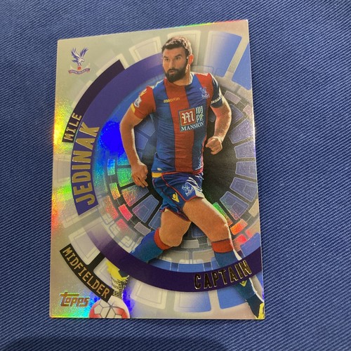 Topps Premier Club 2015/16- Mile Jedinak Foil Captain Insert Crystal Palace #155 - Picture 1 of 2