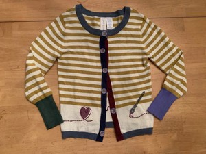 fall striped cardigan