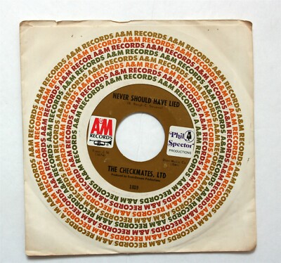 CHECKMATES LTD No Soul Love Is All I Have To Give bw Never Should Have Lied HEAR