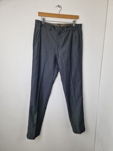 Ted Baker Fashion Mens Grey Marl 2 Piece Trouser Suit Size 40 Reg Chest / 32 W - Picture 12 of 15