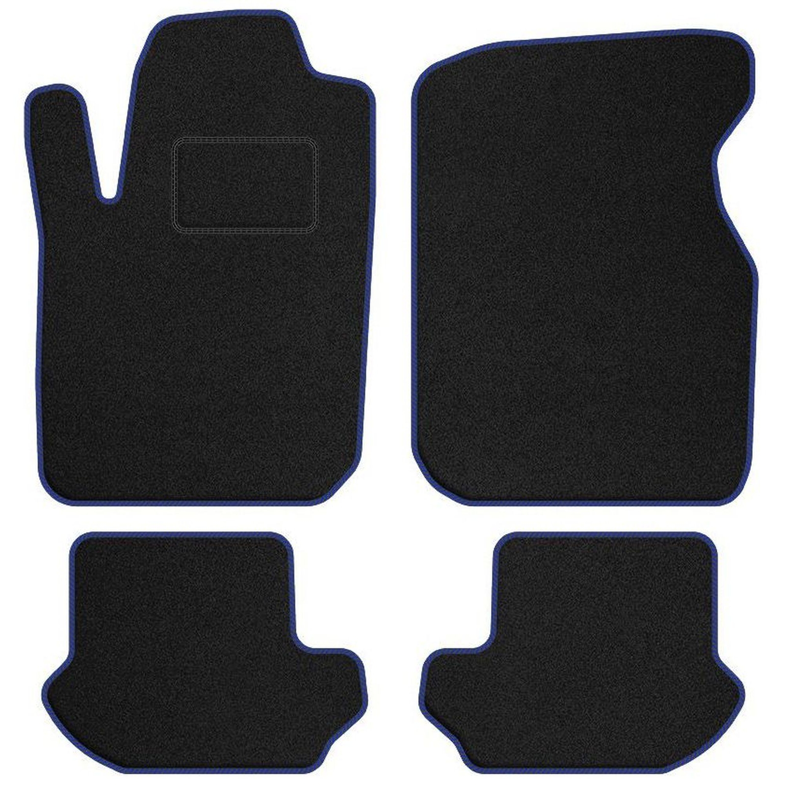 Tapis sol velour STREAK bleu Ford Ka I 1996 1997 1998 1999 2000 2001 2002 2003 avant lifting
