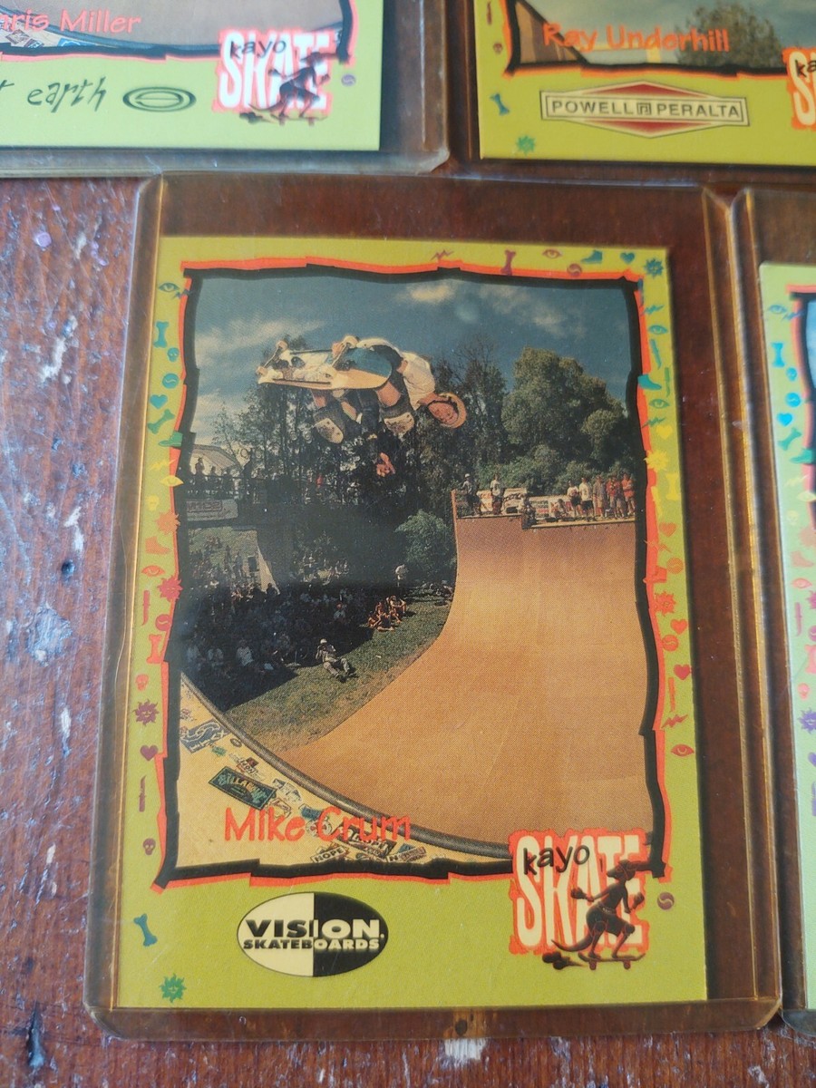 1991 KAYO SKATE SKATEBOARD PROTOTYPE CARD LOT CHRISTIAN 1991 KAYO SKATE SKATEBOARD PROTOTYPE CARD LOT CHRISTIAN