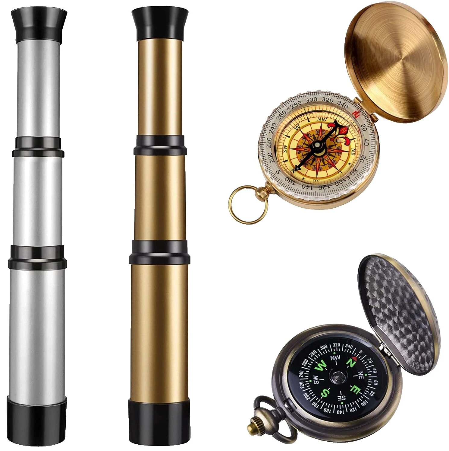 China telescopios marítimos antiguos