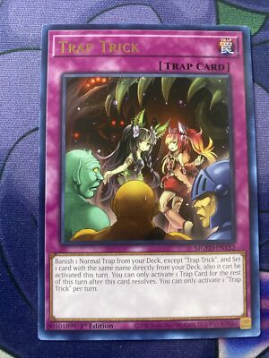Yugioh TCG Maximum Gold El Dorado Trap Trick MGED-EN152