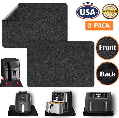 2Pcs Heat Resistant Mat for Air Fryer Heat Resistant Pad Countertop Protector US - Picture 16 of 16