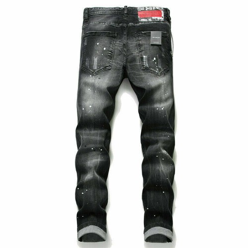 Hot Herren Retro Washed Denim Jegging Hose Jeans Ripped Slim Fit Neu # - Bild 9 von 26