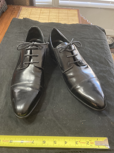 Gorgeous Classic Gianni Versace Men's Lace Up Dress Shoes Size 8.5 D