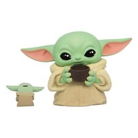 Star Wars The Mandalorian Kind Mit Becher FigüRliche PVC Spardose Monogram